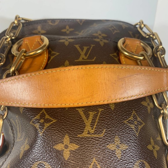 ❌❌LOUIS VUITTON Iconoclasts Bag Baby Punching Karl Lagerfeld Gold Chain Monogram - Picture 9 of 16